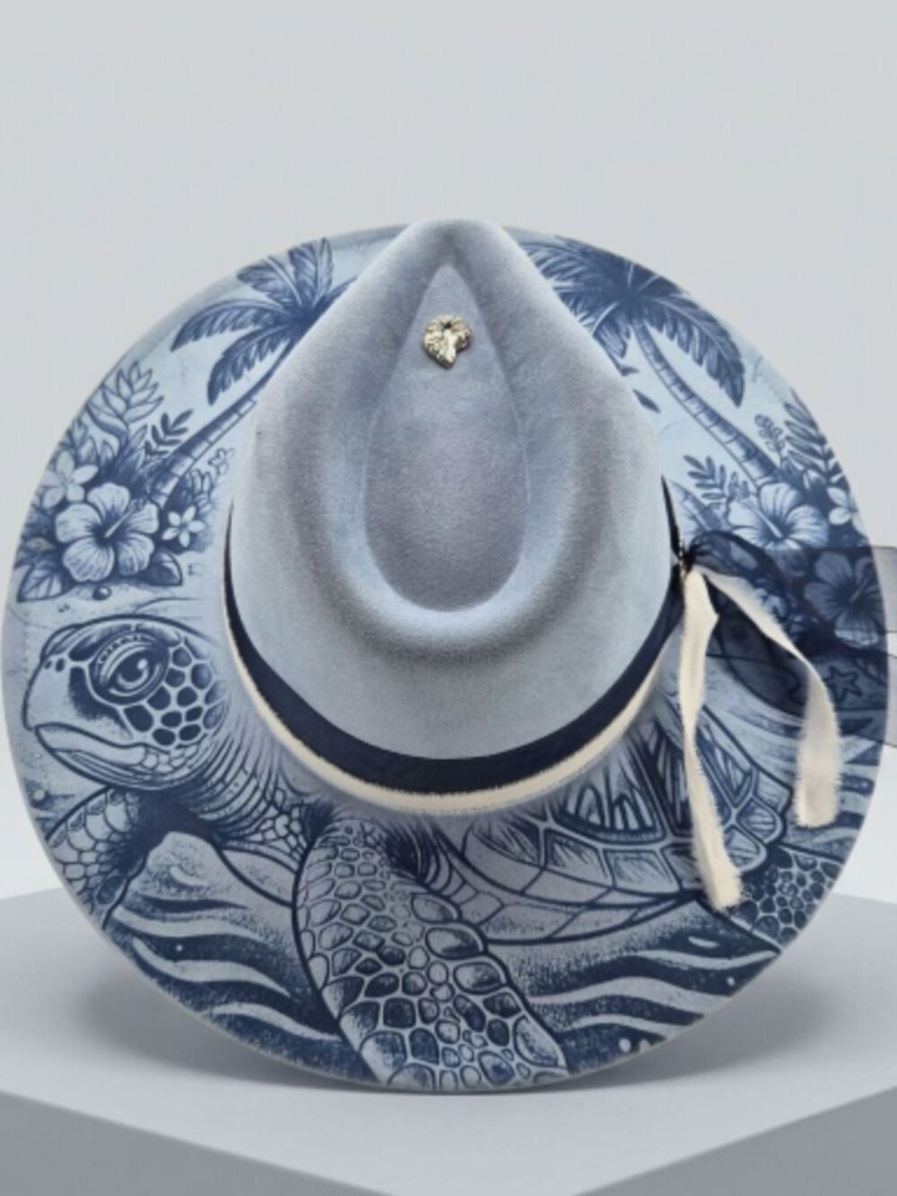 The Coastal Voyager – Custom Engraved Western Hat